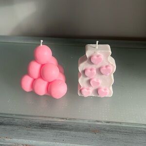 Pink candle set!
